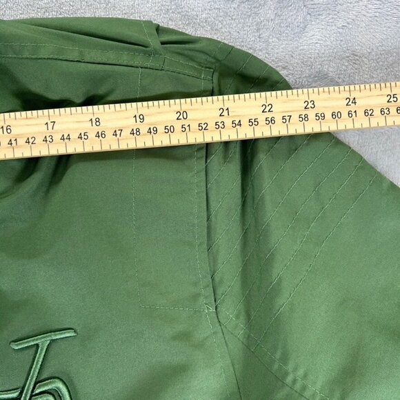 Vintage Rocawear Jacket Men's 3XL Green Pockets Light Soft - Picture 9 of 12